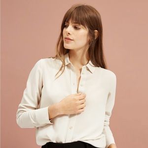 Everlane | The Clean Silk Relaxed Shirt